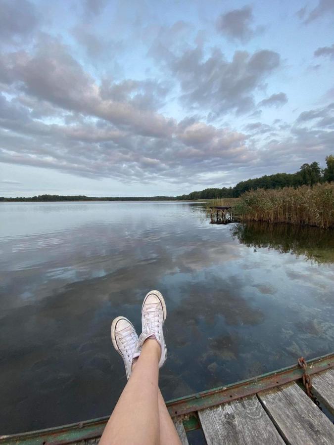 Mazurska Stodola Na Polwyspie Pilchowskim Pilchy Экстерьер фото