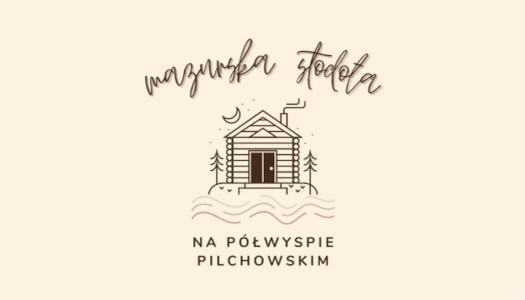 Mazurska Stodola Na Polwyspie Pilchowskim Pilchy Экстерьер фото